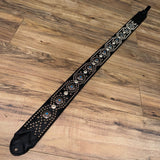 Carlino Apollo Studded Turquoise* Concho Guitar Strap