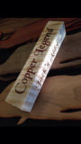 Laser Engraved Bar Tap Handles, wooden bar tap Drink, logo engraved,Tiger maple