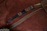 Franklin Resonator/Dobro Strap Model RS-CA Caramel leather strap
