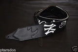 Carlino Custom New York Baseball Leather Guitar Strap