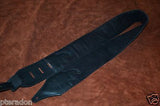 Carlino Custom Studded Western Swirl Black Leather w/abalone Conchos 3.1" wide