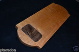 Custom Cribbage Board Laser Engraved Cherry Personalized, Inlaid, with pegs