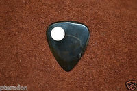 Timber Tones NEW Planet Tones Ebony Guitar Pick With Gold Mother of Pearl Inlay