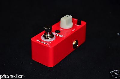 Mooer Micro Series Compact Pedal Cruncher Distortion Pedal, true bypass