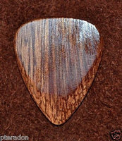 Timber Tones II Exotic Wood Guitar Pick Cobra's Saffron
