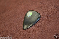 Timber Tones NEW Planet Tones Ebony Guitar Pick With Black Mother of Pearl Inlay