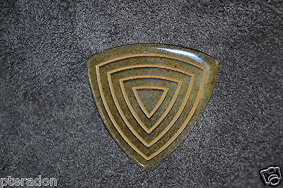 Timber Tones Flexi Tones Grip Gypsy Style Clear Buffalo Horn Flexible Pick