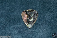 Timber Tones NEW Abalone Tones Green Abalone Guitar Pick