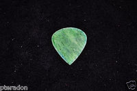 Timber Tones Jazzy Tones Regular Buffalo Bone Guitar Picks Green
