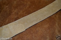 Franklin Guitar Strap Model # FSSE-CH-CH Embossed in Chocolate w/ chocolate ends