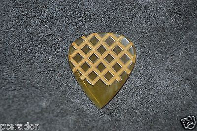 Timber Tones Grip Tones Mini Clear Buffalo Horn Guitar Pick