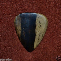 Timber Tones II Exotic Wood Guitar Pick Malay Ebony