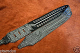 Carlino Custom Select Black Leather & Black Grommet and Stud Metal Guitar Strap