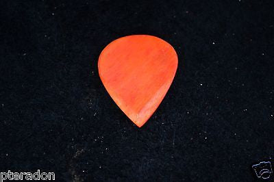 Timber Tones Jazzy Tones Max Buffalo Bone Guitar Picks Orange