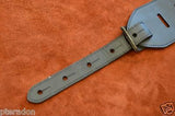 Carlino Custom Santa Fe Leather/Suede Cartouche Guitar Strap, Atzec Rio Grande