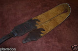 Carlino Custom Southwestern Blanket Guitar Strap, Aztec style w/ tan Suede back