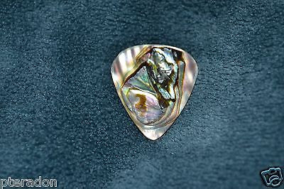 Timber Tones NEW Abalone Tones Green Abalone Guitar Pick