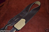 Franklin Resonator /Dobro Strap Model RS-CH Chocolate leather strap