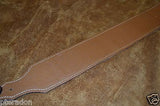 Franklin Leather Guitar Strap 4B-CA-G  Purist Series Caramel 2.5" wide leather