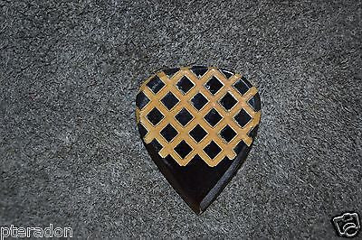 Timber Tones Grip Tones Mini Black Buffalo Horn Guitar Pick