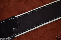 Franklin Guitar Strap Model HB3-CH-N Hybrid/Chocolate Suede Guitar Strap