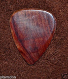 Timber Tones II Exotic Wood Guitar Pick Burma Padouk