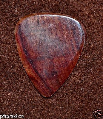 Timber Tones II Exotic Wood Guitar Pick Burma Padouk