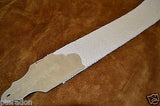 Franklin Guitar Strap Model # FSC-N-CH 3" wide Natural Cotton and Suede Ends