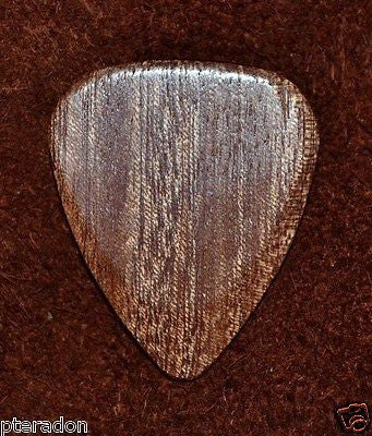 Timber Tones II Exotic Wood Guitar Pick Almondwood