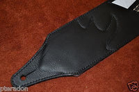 Carlino NEW Racing Flag Studded Leather Guitar Strap with leather back