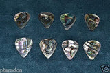 Timber Tones NEW Abalone Tones Green Abalone Guitar Pick