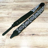 Carlino New Pyramid Power Strap with Amethyst conchos