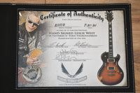 Dean USA Hand Signed by Leslie Torn and Tattered Thorobred #009
