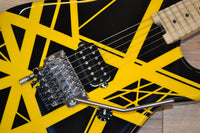 EVH Striped Series Black and Yellow Bumblebee