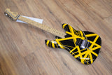 EVH Striped Series Black and Yellow Bumblebee