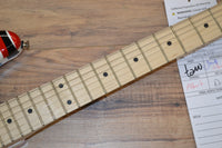 EVH Striped Series Red White and Black Classic