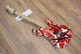 EVH Striped Series Red White and Black Classic