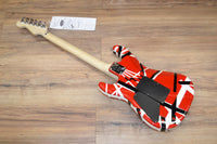 EVH Striped Series Red White and Black Classic