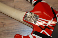 EVH Striped Series Red White and Black Classic