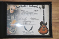 Copy of Dean USA Hand Signed by Leslie Torn and Tattered Thorobred #009