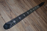 Carlino Crystal and Abalone guitar strap