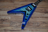 Dean 2020 Select Series Quilted Maple V in Ocean Burst