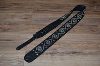 Carlino Orianthi Crystal and Gold Guitar Strap