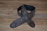 Carlino Full Length Combo Swirl Brown Leather Strap