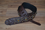 Carlino Orianthi Tiger Eye Brown Leather Strap