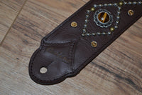 Carlino Orianthi Tiger Eye Brown Leather Strap
