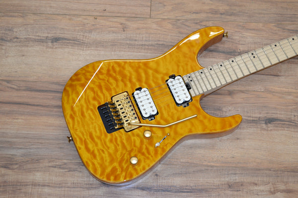Charvel PRO-MOD DK24 HH FR M MAHOGANY WITH QUILT MAPLE
