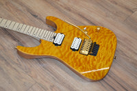 Charvel PRO-MOD DK24 HH FR M MAHOGANY WITH QUILT MAPLE