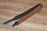 Carlino Croc Brown Studded Leather Strap