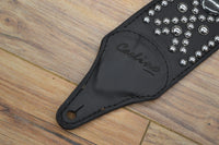 Carlino Pink Dragon Stone and Hematite Guitar Strap